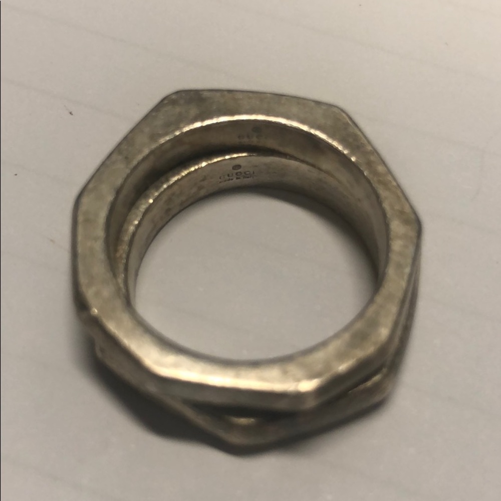 Gucci 2 piece ring set